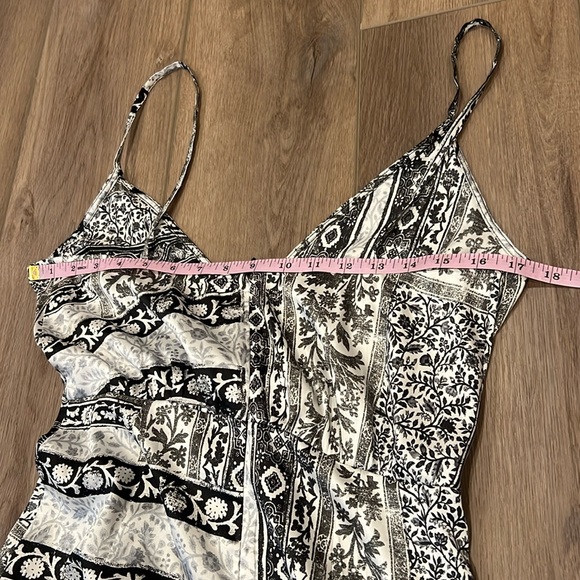 Zara Spaghetti Strap Maxi Dress w/Slit Size Small - Picture 10 of 14